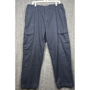 VF Imagewear Men's Navy Blue Uniform Workwear Cargo Pants  Size 36x28